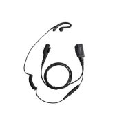 Hytera EHN16 Headset met C-hook en PTT  H5 Multi-pin aansluiting