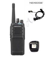 Kenwood NX-1300NE3 UHF Nexedge IP54 5Watt Portofoon met tafellader en beveiligingoortje