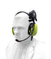 Maytel Helmclip Intercom Full Duplex systeem draadloos voor Peltor hoofdband