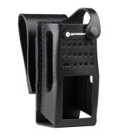 Motorola PMLN5865A lederen draagtas met brede riemlus DP2000 serie met display