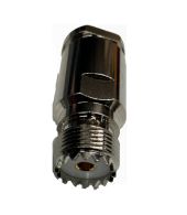 PL-259 Female PL-23 TG Connector Soldeer voor 10mm kabels