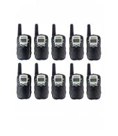 Set van 10 Retevis RT388 walkie talkies zwart OP=OP