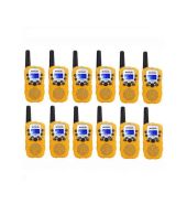 Set van 12 Retevis RT388 walkie talkies geel OP=OP