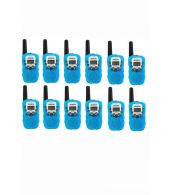Set van 12 Retevis RT388 walkie talkies lichtblauw OP=OP