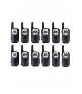 Set van 12 Retevis RT388 walkie talkies zwart OP=OP