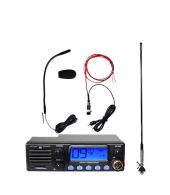 TTI TCB-900 EVO multichannel 27mc met handsfree set en Sirio T4 antenne
