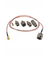 Tussen kabel set SMA-Male naar N-male 100cm en 5 losse adapters 6135